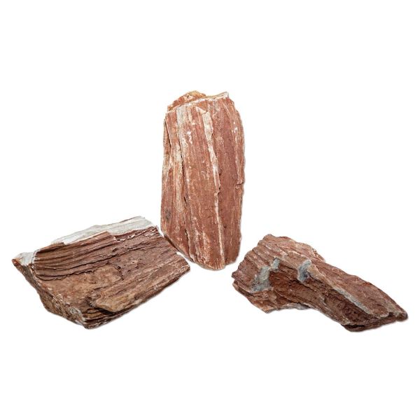 Versteinertes Holz Aquariumsteine 3 Stück ( 5,5-6kg)