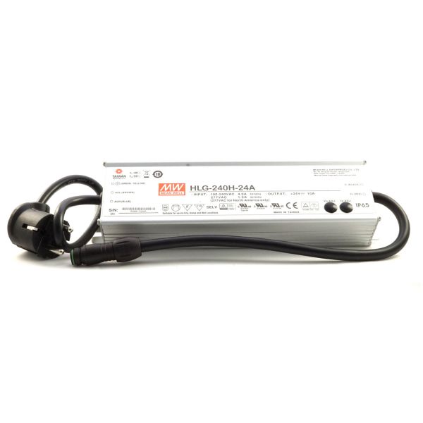 daytime LED Converter Meanwell HLG 24V DC / 240 Watt