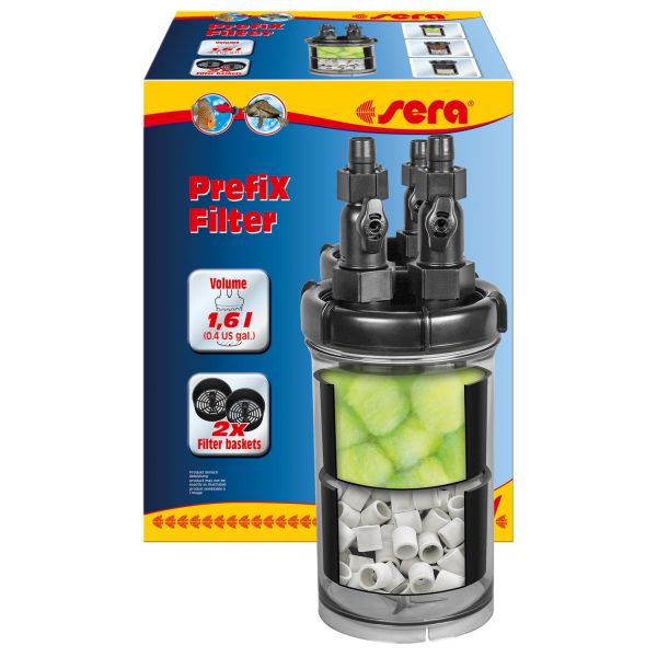 Sera PreFiX Filter - Universalfilter