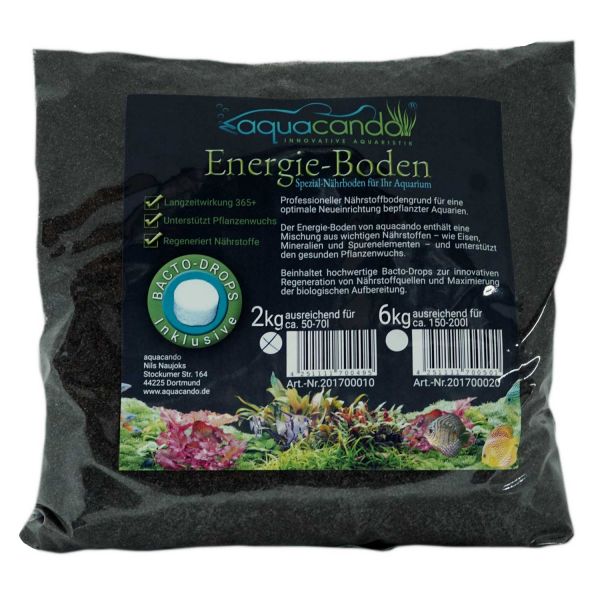 aquacando Energie-Boden mit Bacto-Drops